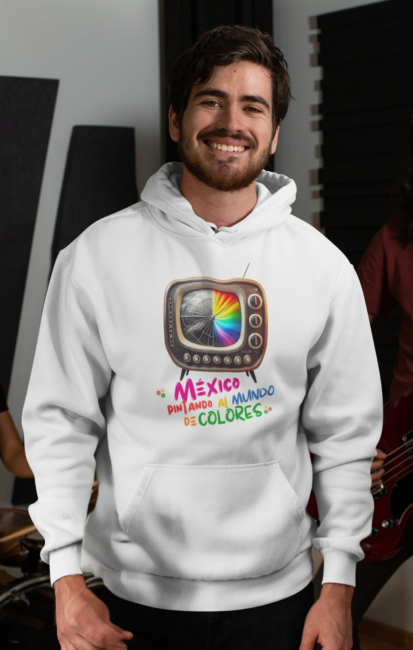 📺 Sudadera con gorro unisex |  México Pintando al Mundo