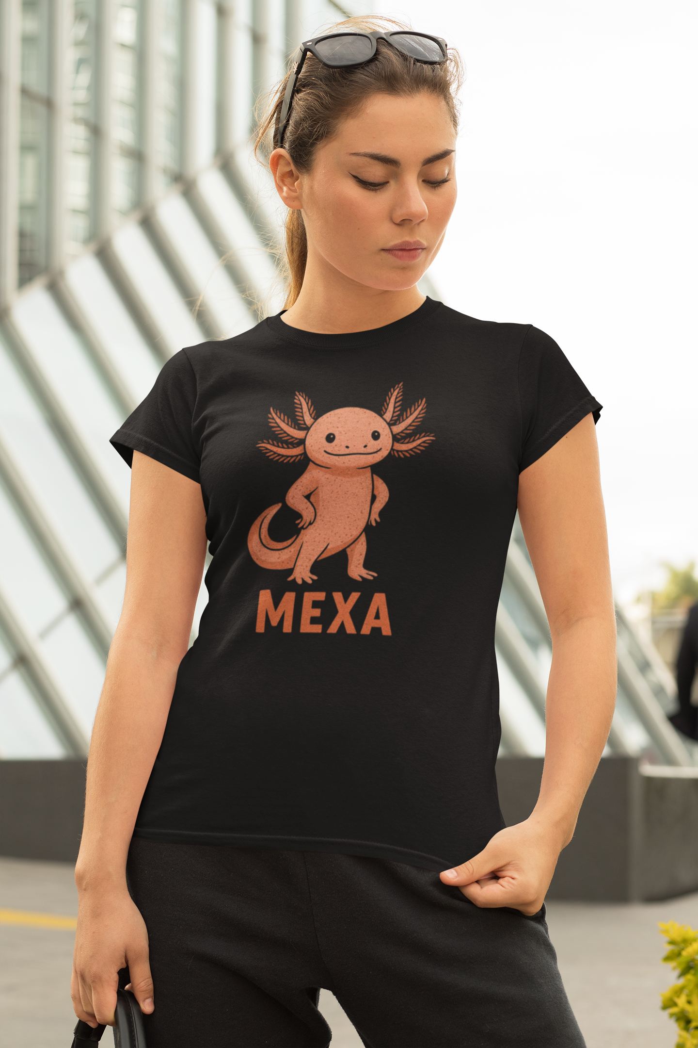 🌊 Ajolote – Renovación eterna Camiseta Mujer