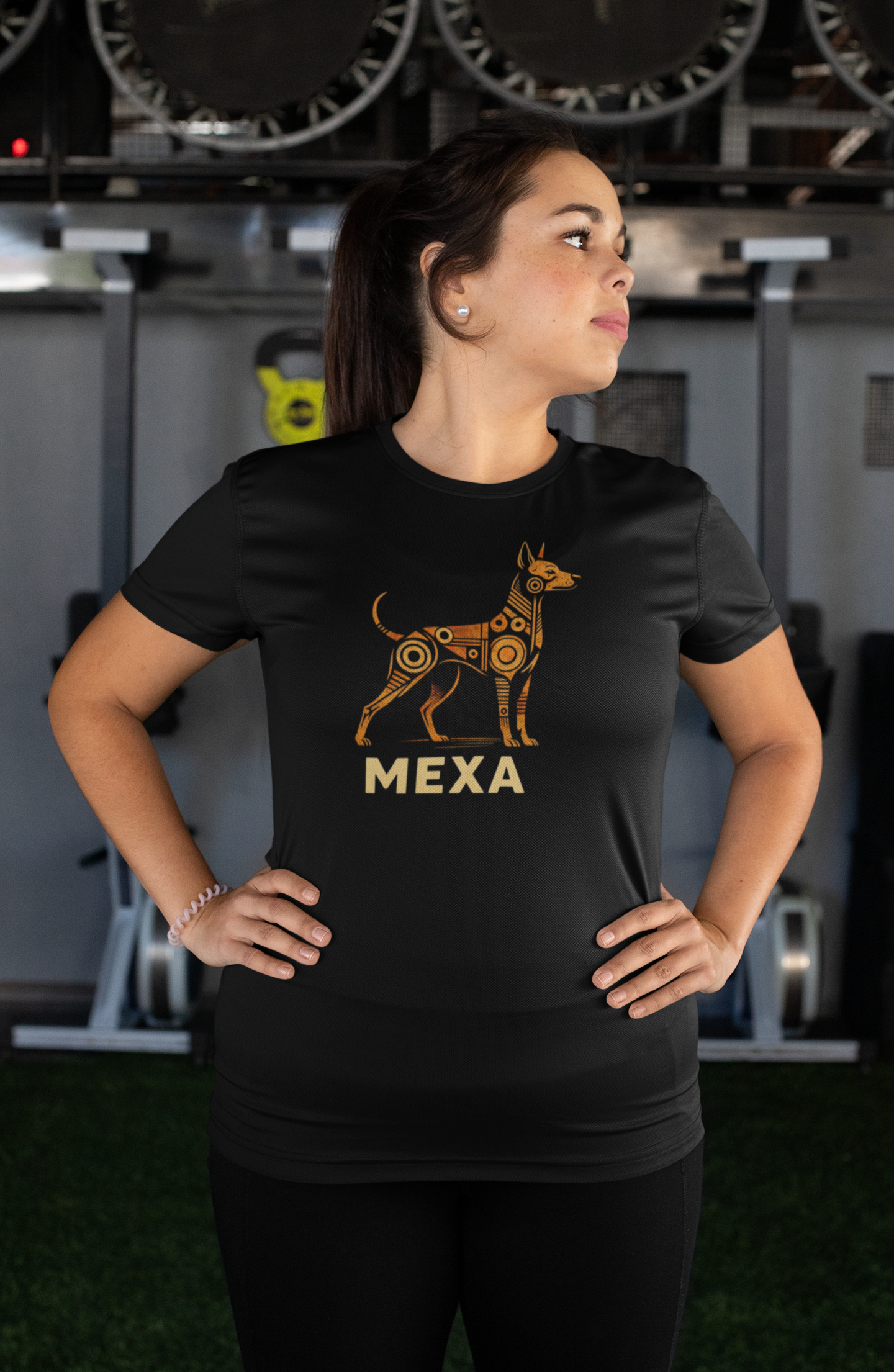 🐕‍🦺 Xoloitzcuintle – Lealtad espiritual Camiseta Mujer