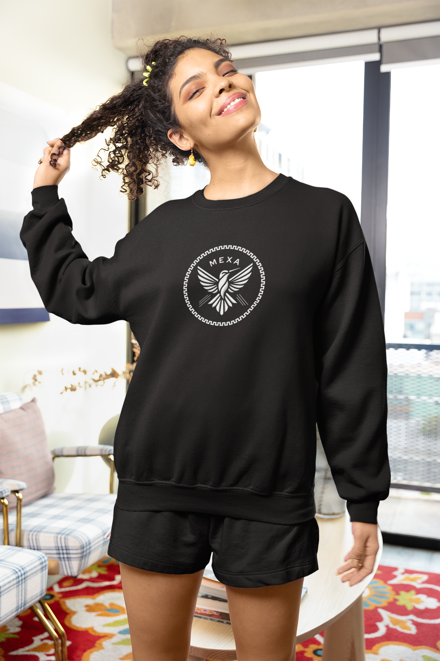 Sudadera Mexa Icónica – Colibrí. Unisex