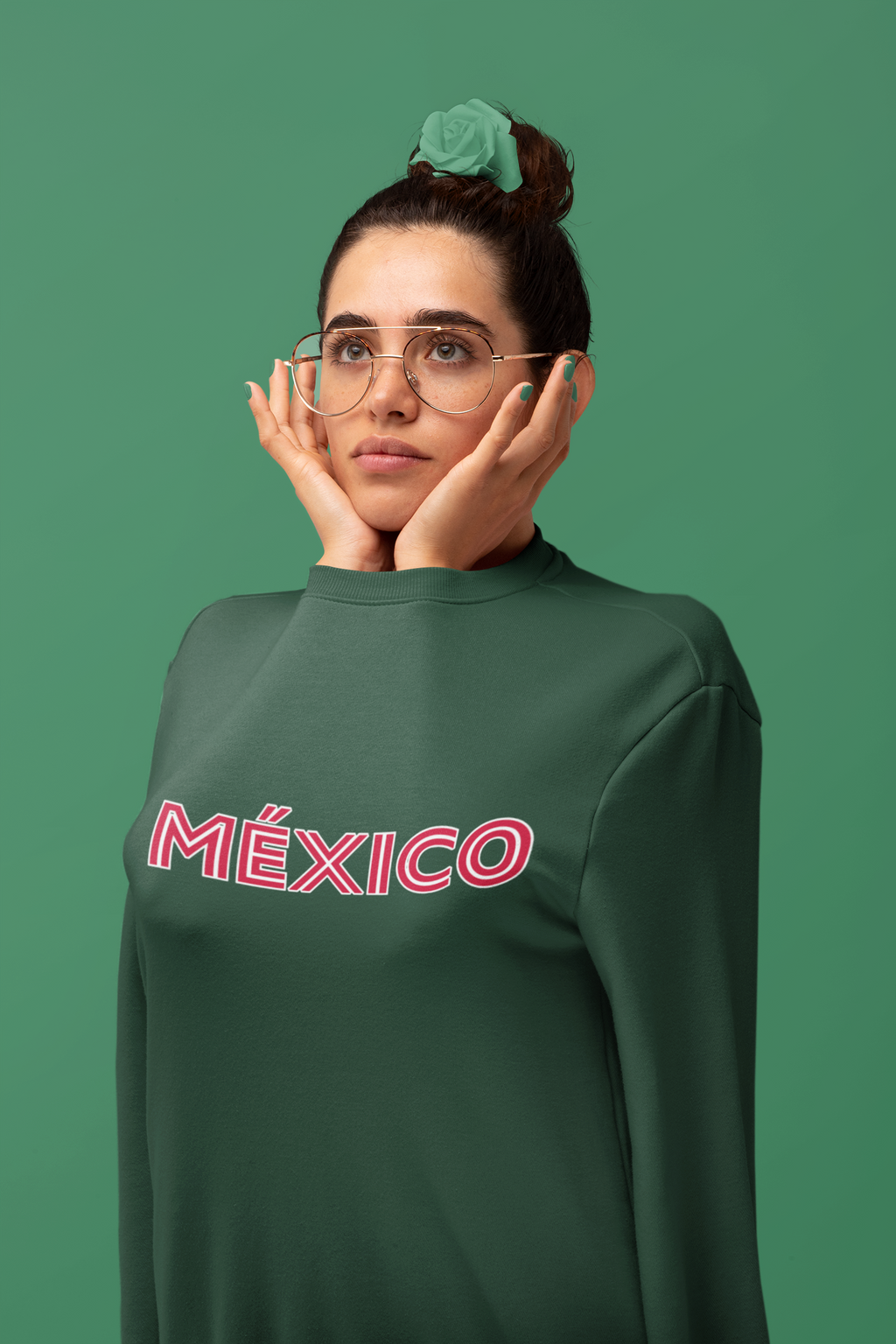 ❤️ MÉXICO en Rojo — Sudadera unisex | México en la piel