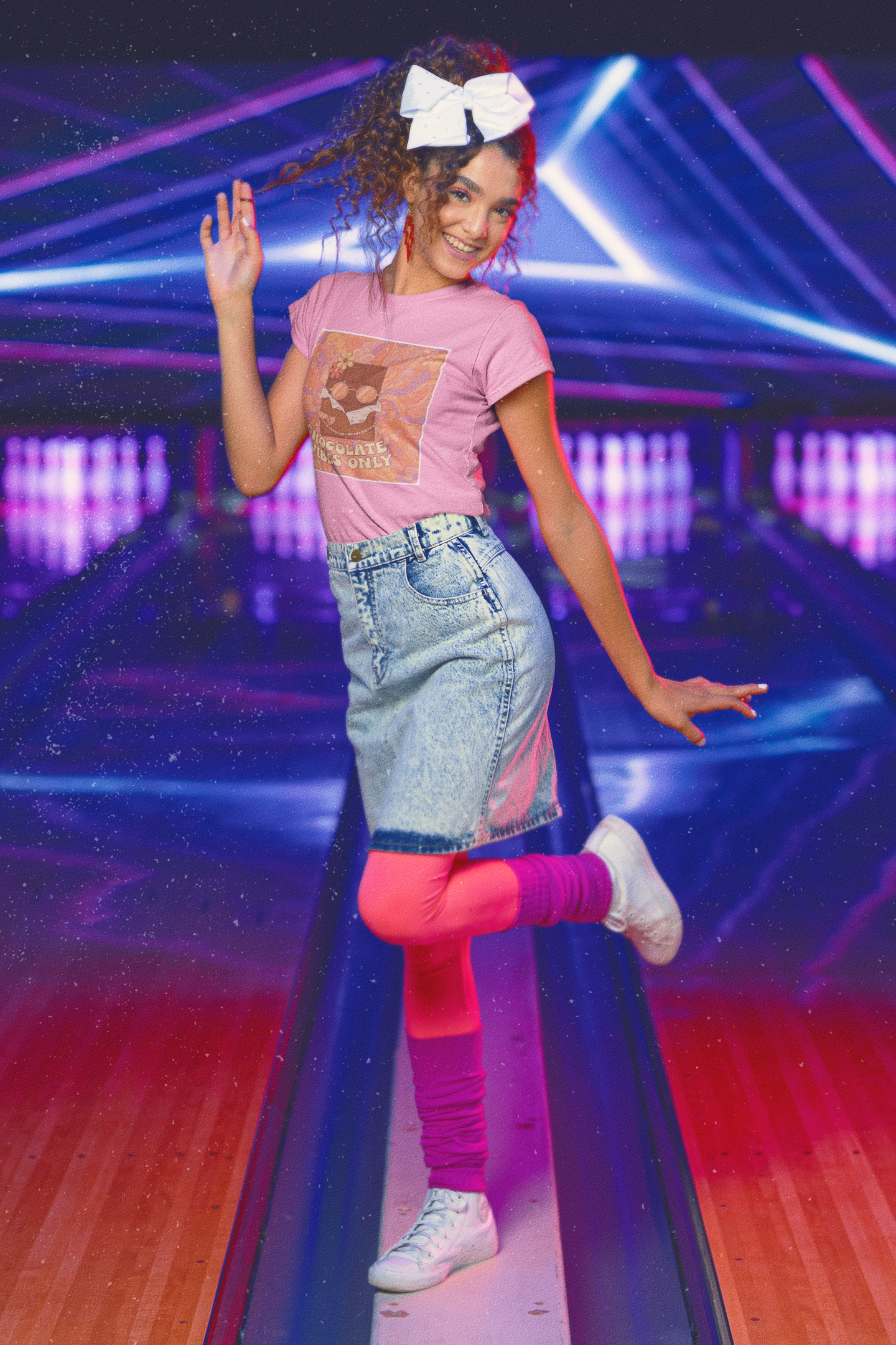 Chocolate Vibes Only, Camiseta de Mujer