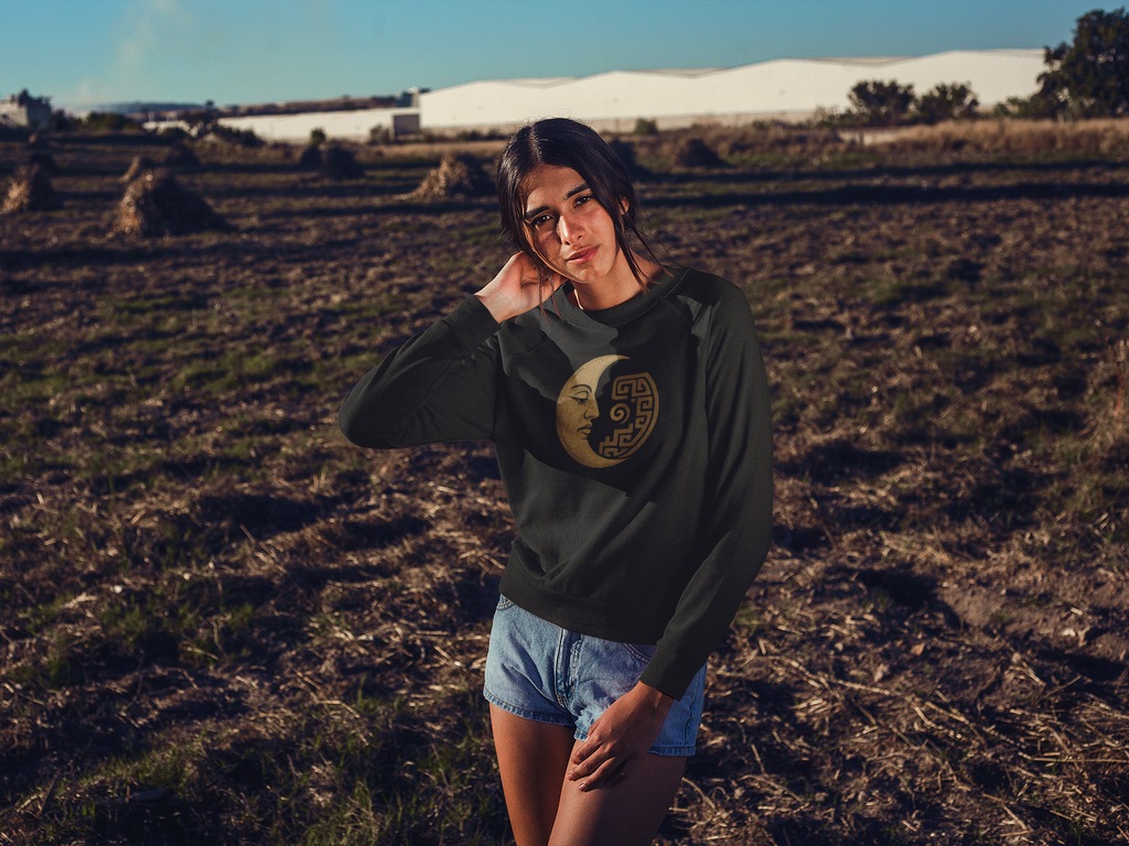 🌓 Dualidad Luna‑Sol – Sudadera unisex